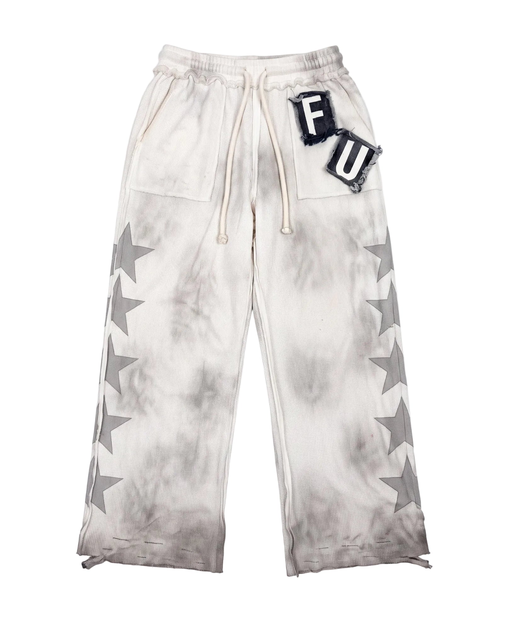"FU" WHITE SWEATS